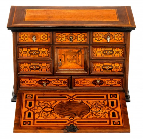 Cabinet à monnaies Louis XIV - Allemagne Augsbourg début du XVIIIe siècle